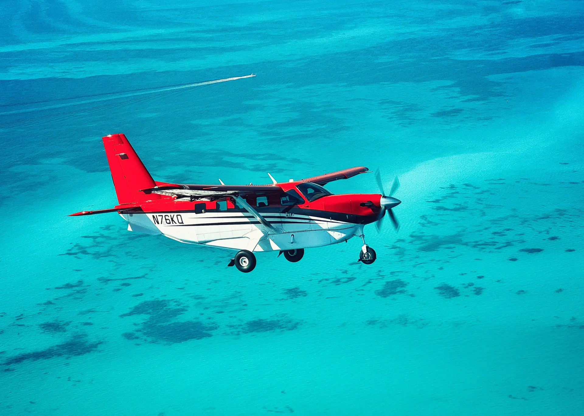 Miami Seaplane on water